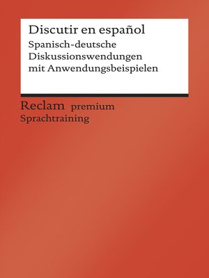 cover image of Discutir en español